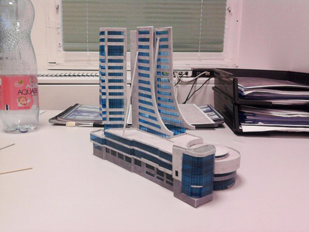 Architektonicky model 4