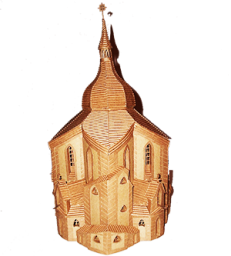 Model kostela sv. Jana Nepomuckeho